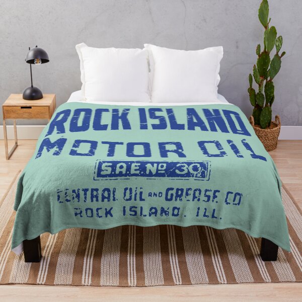 Item preview, Rock Island Motor Oil Royal Blue designed and sold by Lidra Zehcnas.