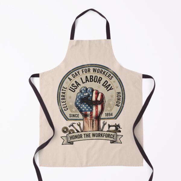 Item preview, Vintage USA Patriotic Apparel American Workforce Print designed and sold by K Design Store.