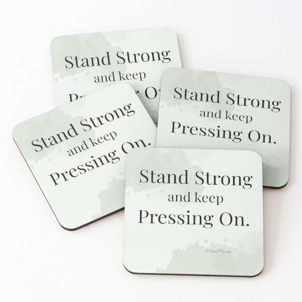 Item preview, Stand Strong and Keep Pressing On designed and sold by Timia Williams.