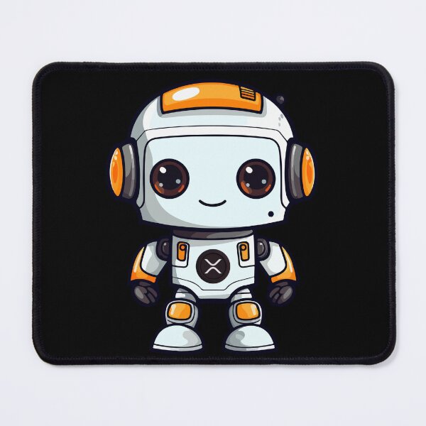 Artikelvorschau, Cartoon XRP Bot entworfen und verkauft von Crypto-NFT22.