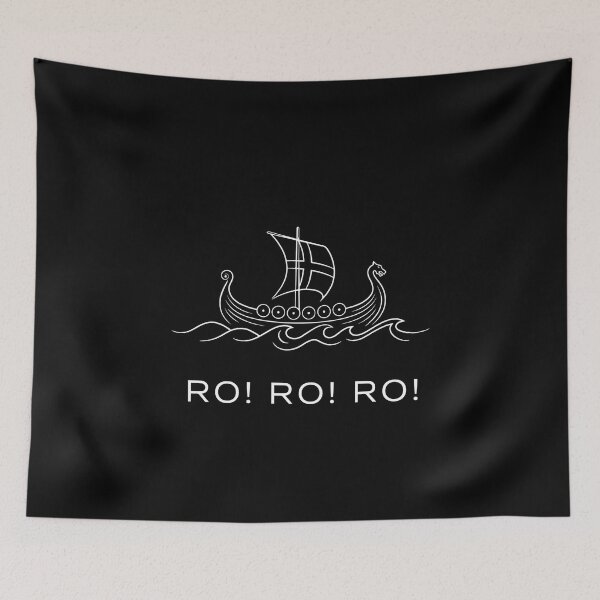 Item preview, Row Row Row Norway Norse Longship for Scandinavian Culture Fans designed and sold by Redgiant87x.