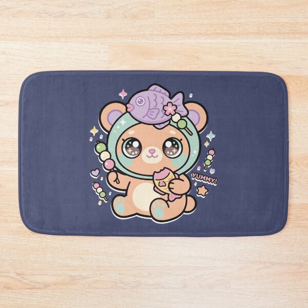 Item preview, Kawaii Bear Fish Dango Ice Cream Yummy  designed and sold by AbderraimArt.