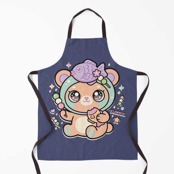 Item preview, Kawaii Bear Fish Dango Ice Cream Yummy designed and sold by AbderraimArt.