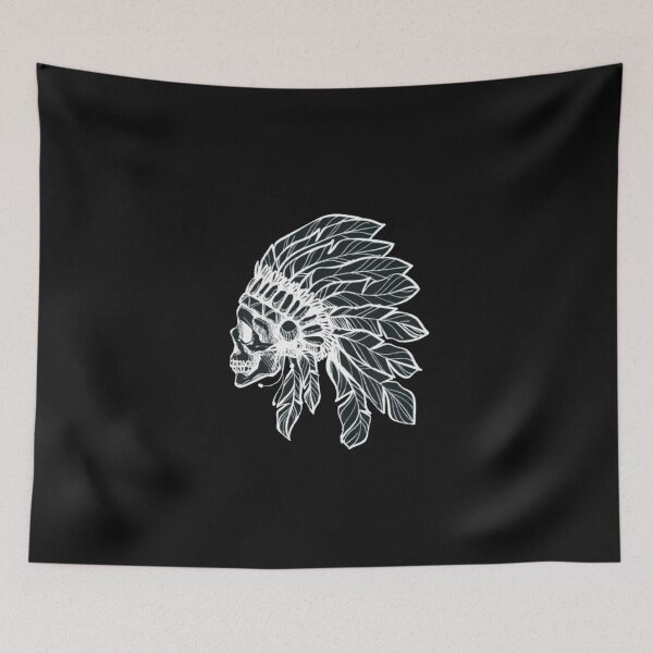 Item preview, Patriotic Chief Skull Indian Native American Headdress designed and sold by Gbriel3.