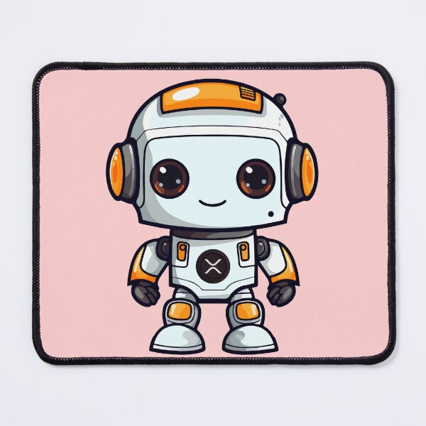 Artikelvorschau, Cartoon XRP Bot entworfen und verkauft von Crypto-NFT22.
