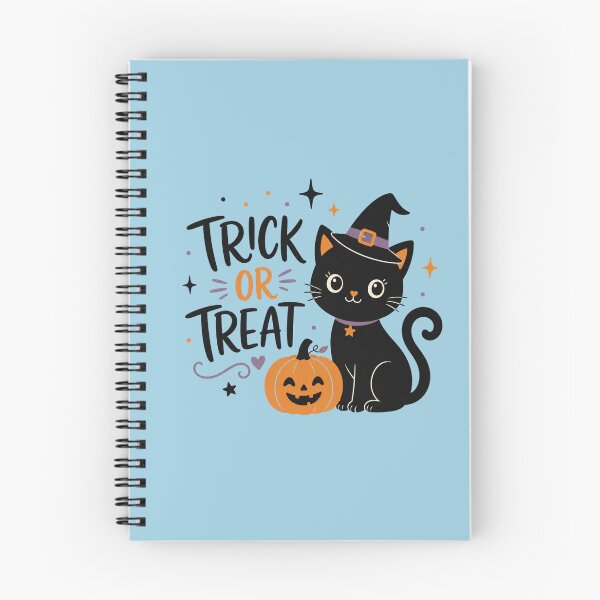 Item preview, Cute Black Cat Trick Or Treat Halloween Kawaii Design designed and sold by hypertype01.