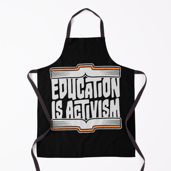 Item preview, Education Is Activism Bold Statement Teacher Quote designed and sold by shirt-o-mat.