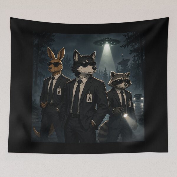 Item preview, Agents of the Unknown designed and sold by Mangurrian Shop.