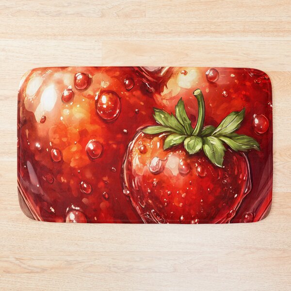 Item preview, Hearts 23 - Glassy Strawberry Jam Heart Illustration designed and sold by NikaNavi.