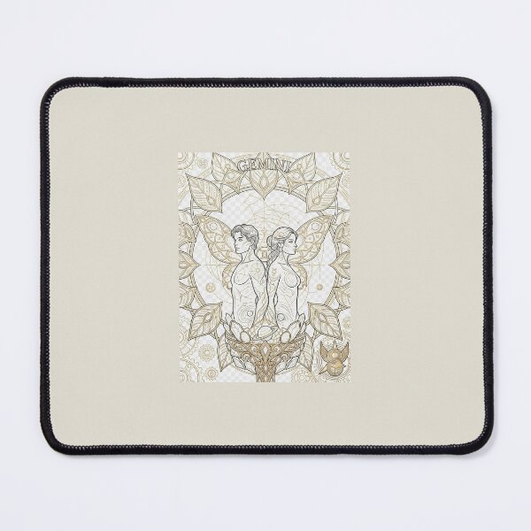 Item preview, Gemelli Zodiaco - Arte Line Art Mandala Galattica - Serendipity Visions designed and sold by Serendipity Visions .
