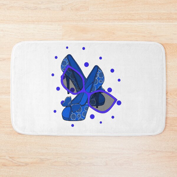 Item preview, Blue Fashion High Heels And Sunglasses designed and sold by Sartoris Art.
