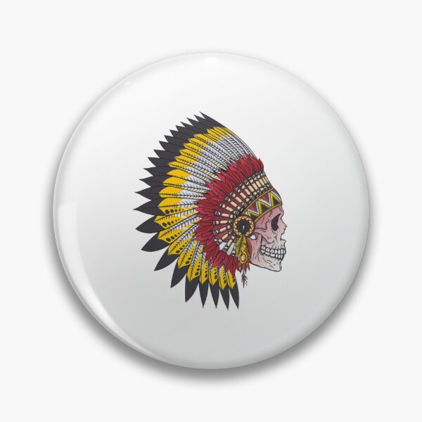 Item preview, Patriotic Chief Skull Indian Native American Headdress designed and sold by Gbriel3.