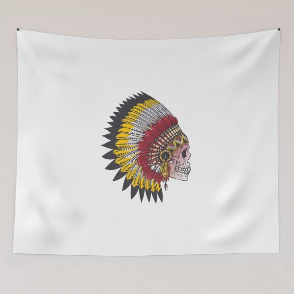 Item preview, Patriotic Chief Skull Indian Native American Headdress designed and sold by Gbriel3.
