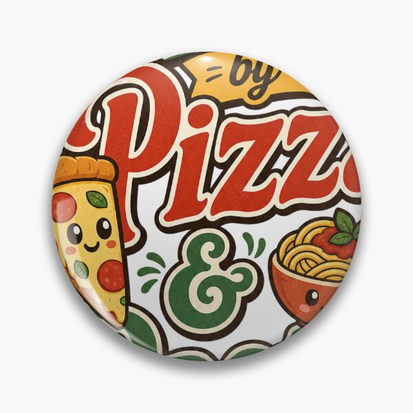 Item preview, Powered by Pizza & Pasta - Italian Foodie Lover Design designed and sold by VisualArtsOasis.