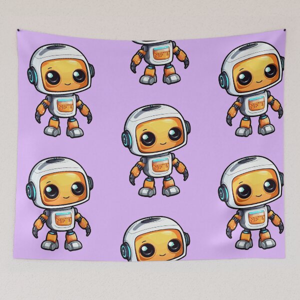 Item preview, Cartoon NFT Bot designed and sold by Crypto-NFT22.