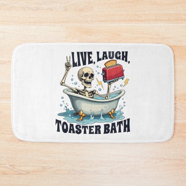 Item preview, Toaster Bath Live Laugh designed and sold by evaejulias.