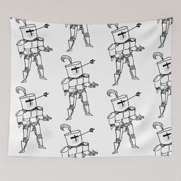 Item preview, Knight Meme with Arrow designed and sold by Gr33zy Art.