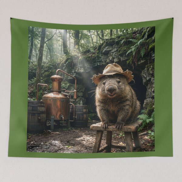 Item preview, Tipsy Wombat Samples the Middle Cut designed and sold by Tridentulus.