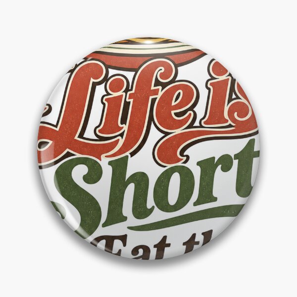 Item preview, Life is Short Eat the Pasta - Italian Foodie Lover Design designed and sold by VisualArtsOasis.