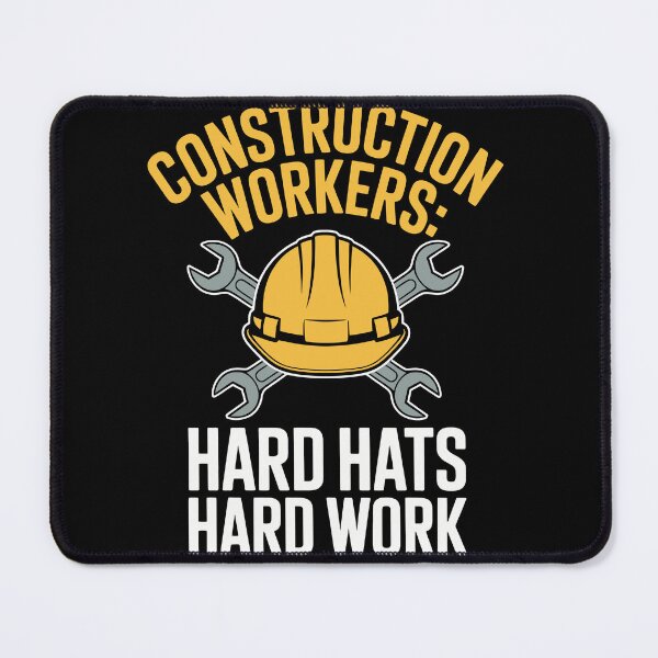 Item preview, CONSTRUCTION WORKERS: HARD HATS HARD WORK designed and sold by jkrphoto.