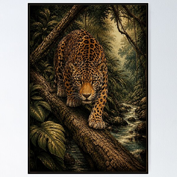 Item preview, The Leopard designed and sold by CrazyOdd-SlightlyBizarre.