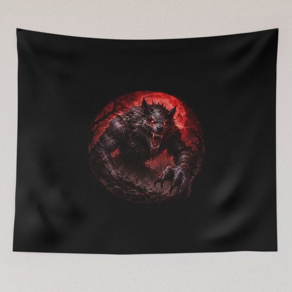 Item preview, Werewolf // wolves // Halloween // wolfman // haunted vibes // Wolf designed and sold by SMARTKIT  DESIGNAGENCY.