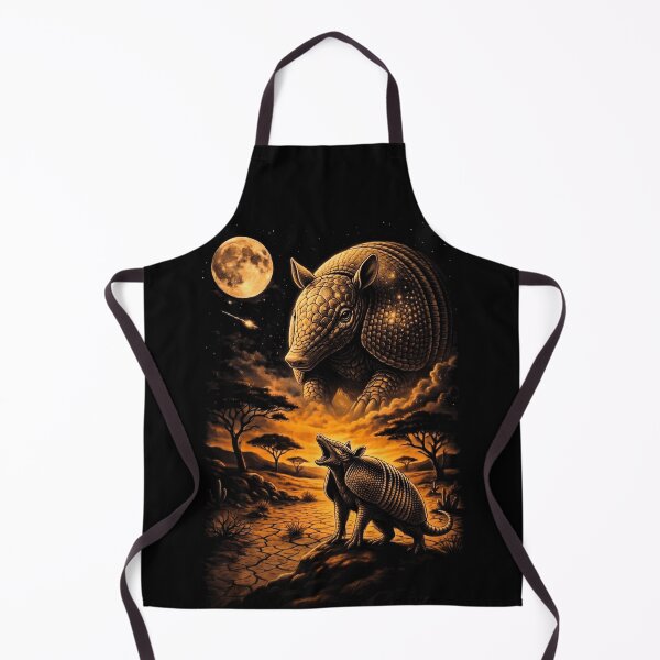 Item preview, Mystical Armadillo Howling At Moon Desert Wildlife designed and sold by d247.