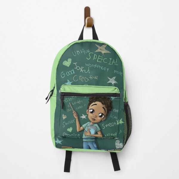 Item preview, African American Boy and Affirmations designed and sold by treasured-gift.