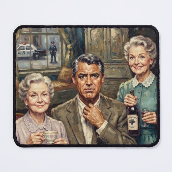 Item preview, Arsenic and Old Lace Retro Dark Comedy Tribute Art Poster designed and sold by Art's Diner.
