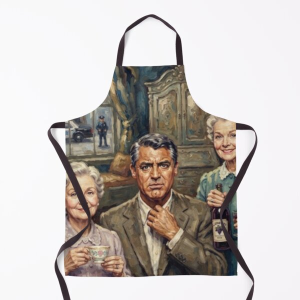 Artikelvorschau, Arsen und Spitzenhäubchen – Retro-Poster mit schwarzem Humor entworfen und verkauft von Art's Diner.