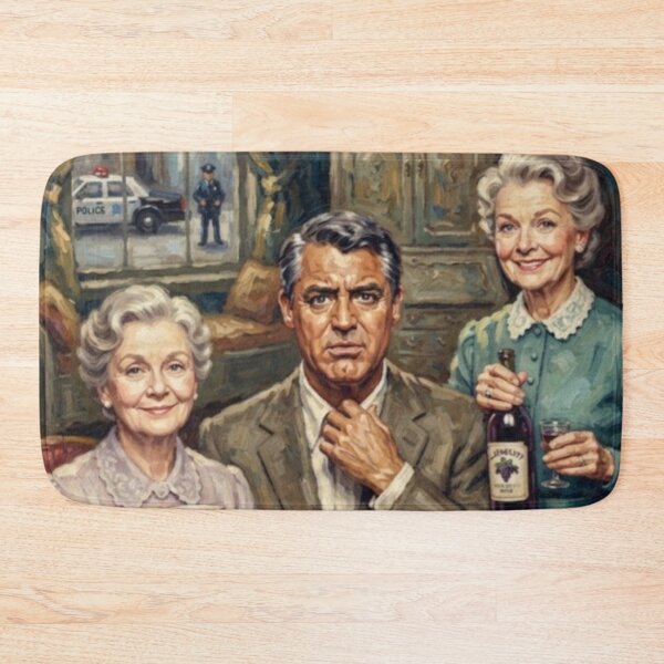 Item preview, Arsenic and Old Lace Retro Dark Comedy Tribute Art Poster designed and sold by Art's Diner.