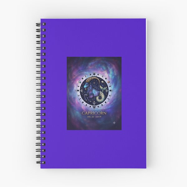 Item preview, Capricorno: Eleganza Astrale – Segno Zodiacale designed and sold by Serendipity Visions .