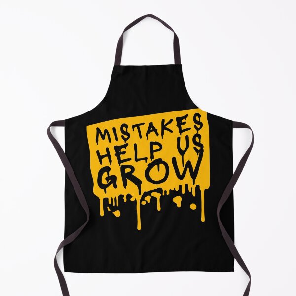 Item preview, Mistakes Help Us Grow Funny Motivational Growth Quote designed and sold by shirt-o-mat.