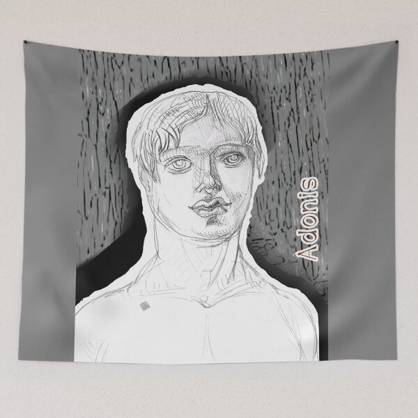Item preview, Adonis (Drawing by ACCI) designed and sold by VanyssaGraphics.