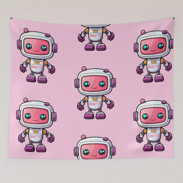 Item preview, Cartoon NFT Bot designed and sold by Crypto-NFT22.