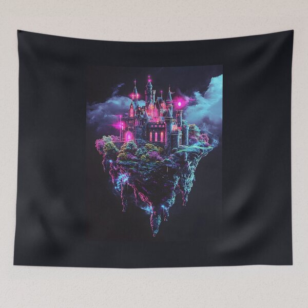 Item preview, 3d Render Of Fantasy Castle Floating Island Digital designed and sold by Checho30.