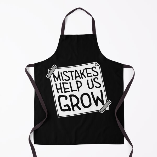 Item preview, Mistakes Help Us Grow Funny Motivational Growth Quote designed and sold by shirt-o-mat.