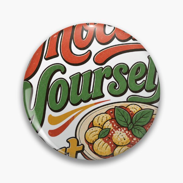 Item preview, Gnocchi Yourself Out - Italian Foodie Lover Design designed and sold by VisualArtsOasis.