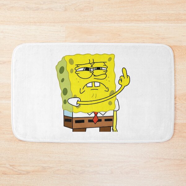 Item preview, Spongebob Meme Middle Finger designed and sold by evaejulias.
