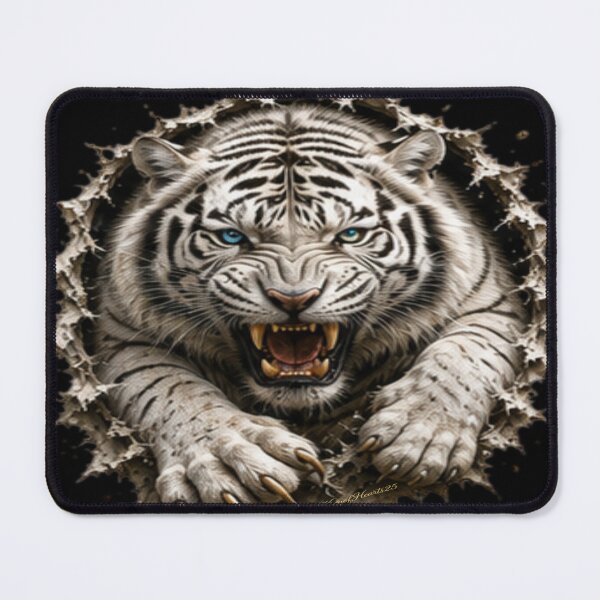 Item preview, Cosmic Guardian Tiger White – Primal Legends Collection designed and sold by KingofHearts25.