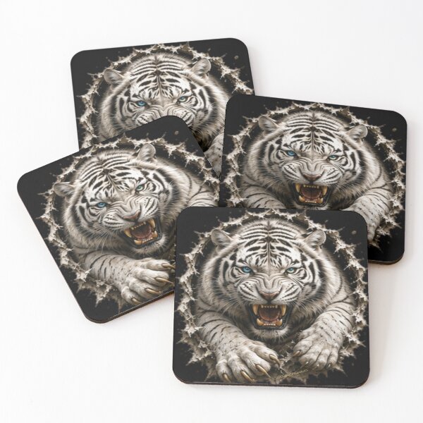 Item preview, Cosmic Guardian Tiger  White – Primal Legends Collection designed and sold by KingofHearts25.