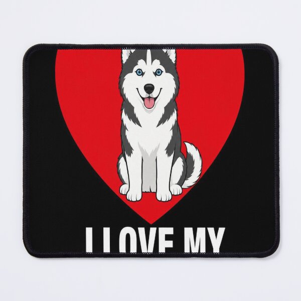 Item preview, I Love My Siberian Husky designed and sold by SunnyDesign82.