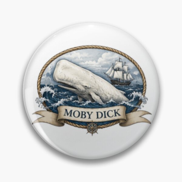 Item preview, The Great Moby Dick designed and sold by gumpmode.