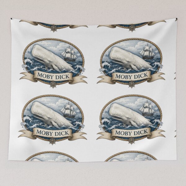 Item preview, The Great Moby Dick designed and sold by gumpmode.