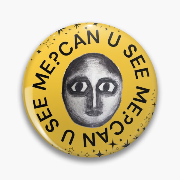 Item preview, can u see me? sticker designed and sold by Earlrose.