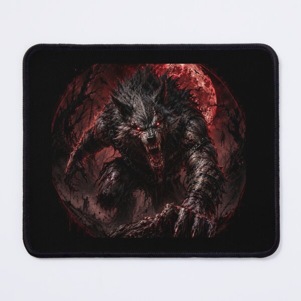 Item preview, Werewolf // wolves // Halloween // wolfman // haunted vibes // Wolf designed and sold by SMARTKIT DESIGNAGENCY.