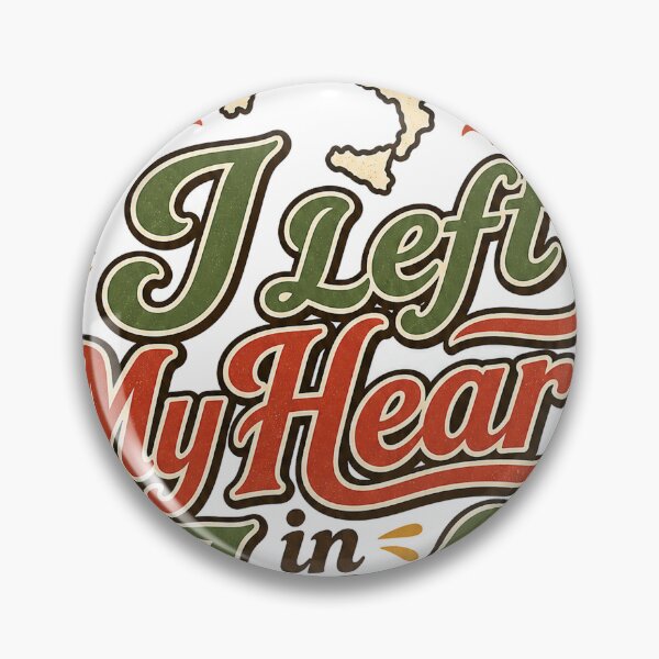 Item preview, I Left My Heart in Italy - Italian Travel Lover Design designed and sold by VisualArtsOasis.