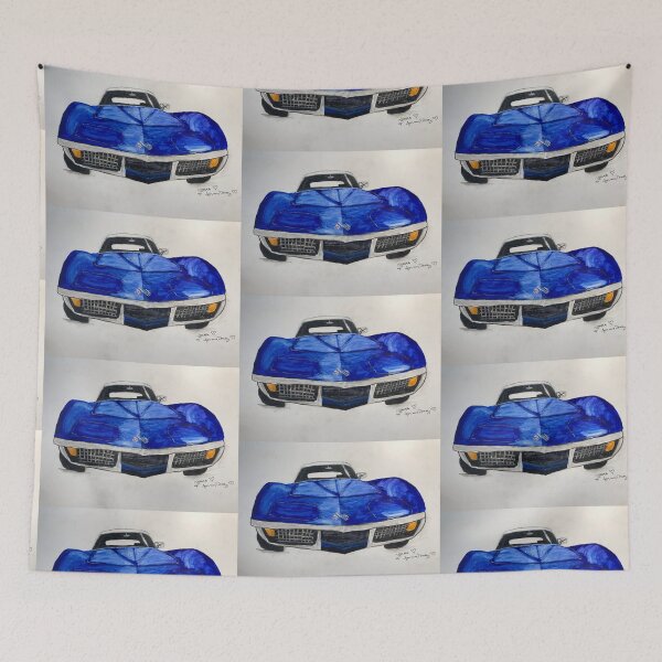 Item preview, Blue C3 Vette designed and sold by Mary Lomma.