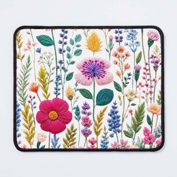 Item preview, Wildflowers,Flat 3D printing embroidery designed and sold by Galart58.