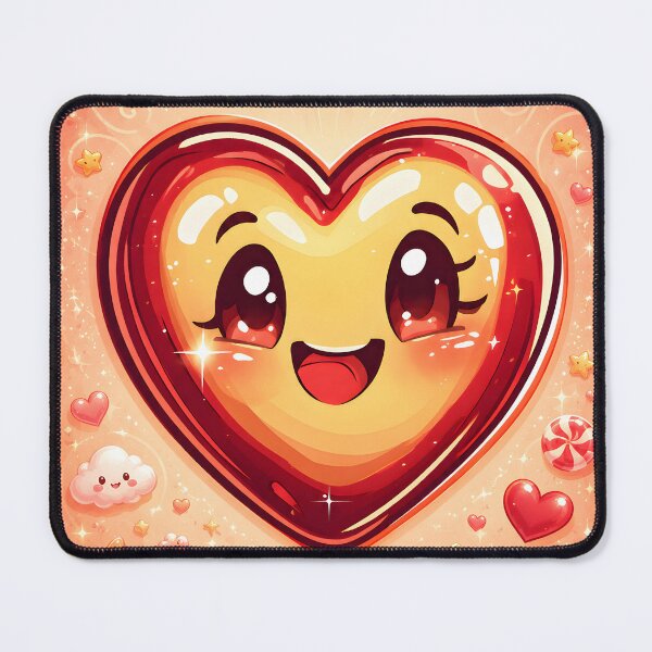 Item preview, Hearts 24 - Cute Kawaii Heart Sweetest Love Card designed and sold by NikaNavi.